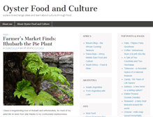 Tablet Screenshot of oysterfoodandculture.com